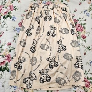 M Bear skirt